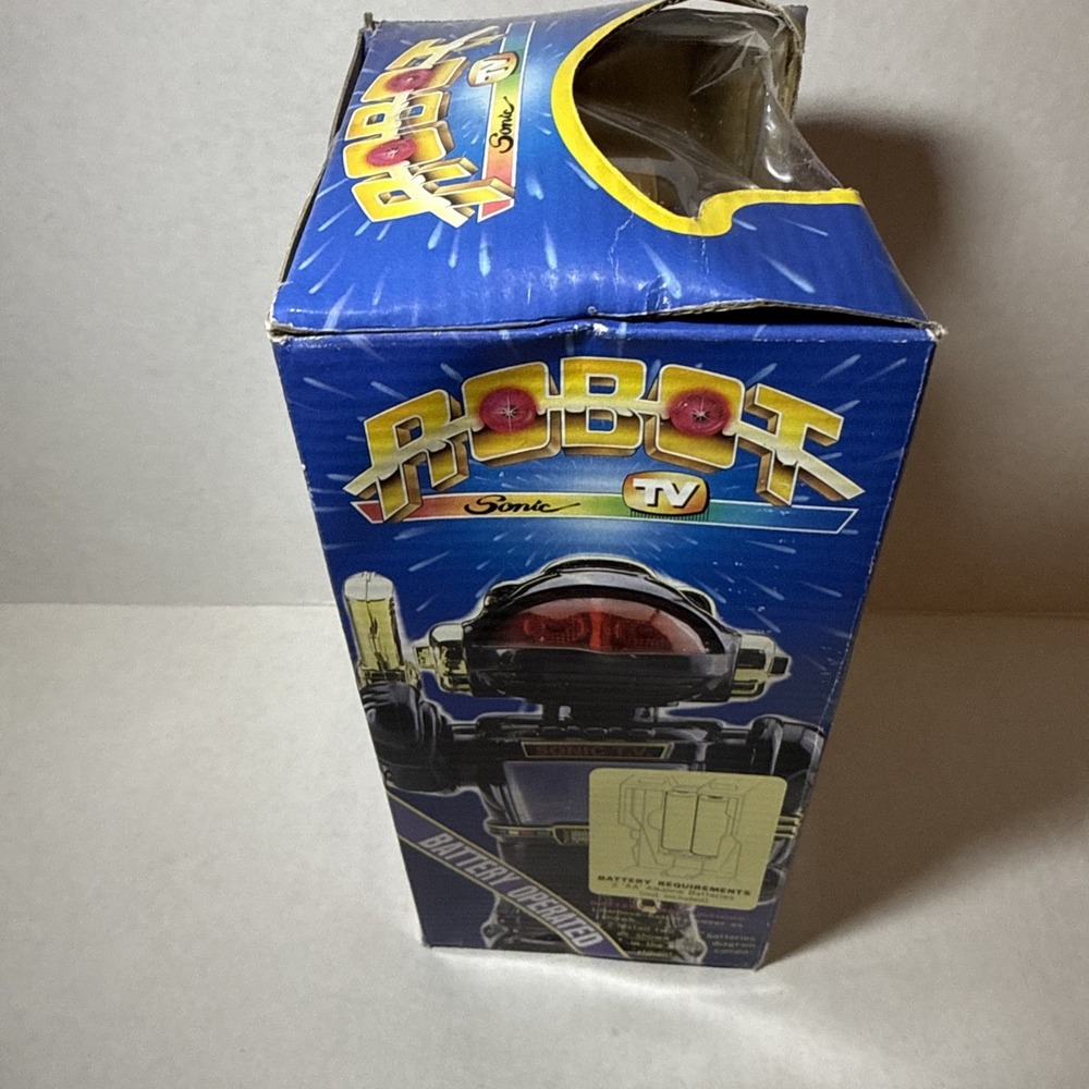 Vintage Toy Robot Sonic HK 706A New In Box Sealed 1995 READ - Picture 6 of 12